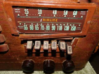 Vintage Montgomery Ward Airline Radio Series 04WG - 612A 3