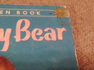 Vintage Little Golden Book My Teddy Bear 1953 2