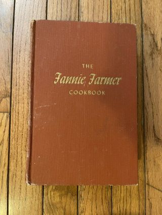 Vintage The Fannie Farmer Cookbook 1965 Eleventh Edition Hardcover