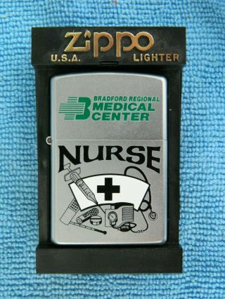 Zippo Lighter,  Nurse Bradford Regional Medical Center,  Unfired,  Possible Sample