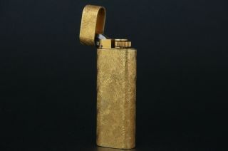 Cartier Vintage Lighter Gold Plated For Repair Cl13