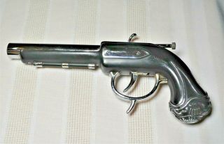 Vintage Flintlock Pistol Cigarette Lighter Gun Derringer Metal Japan Ornate