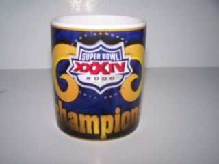 Vintage St.  Louis Rams 2000 Atlanta Bowl Xxxiv Coffee Mug