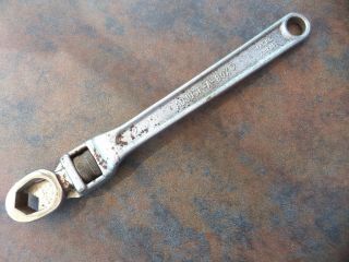 Vintage 12 " Adjust - A - Box Wrench Usa Forged Alloy Steel Tool