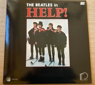 The Beatles - Help Movie 1965,  Rare Vintage Laserdisc,  Janus Films Criterion