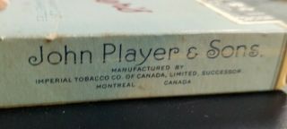 Vintage Players Navy Cut Cigarettes Paper Box Virginia Tobacco 3