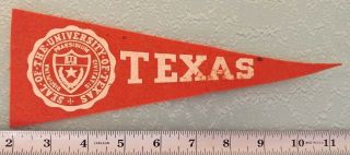 Vintage Seal Of The University Of Texas - 9 " Long {cs3}
