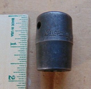 Vintage Snap - On Tools Usa 1/2 " Drive 8 Point 1/2 " Double Square Socket P416