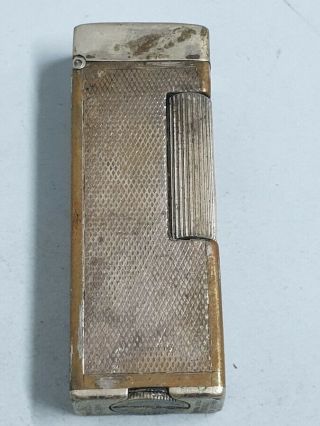 Antique Cigarette Lighter Dunhill Pat 2102108 Other Pendings Made In Switzerland