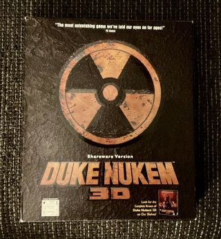 Vintage Duke Nukem Shareware Version Pc Game