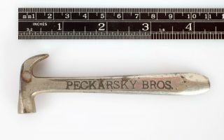 Vintage Cigar Box Opener Hammer Tool Tapper Peckarsky Bros.  Muriel