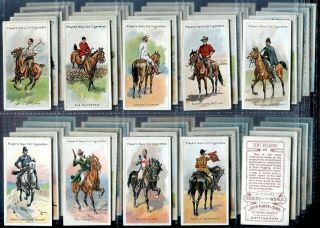 Tobacco Card Set,  John Player,  Riders Of The World,  Horse,  Cowboy,  Polo Etc,  1905