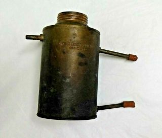 Central Scientific Co Chicago Vintage Copper Chemistry Lab Water Steam Canister