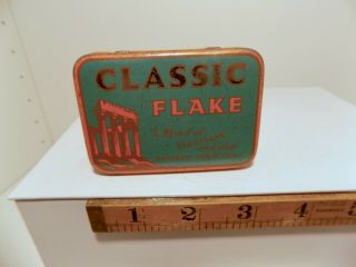 Classic Flake 2oz Tobacco Tin C1900s - Empty