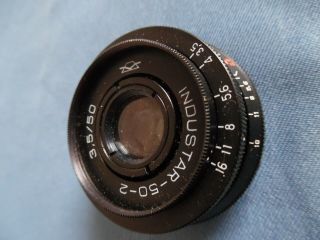 Vintage,  Lens Industar 50 - 2 3,  5/50mm M42,  Kmz,  Ussr,  Zenit - Е