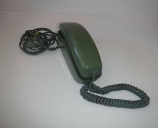 Vtg Western Electric Avocado Green Trimline Bell Telephone Touchtone