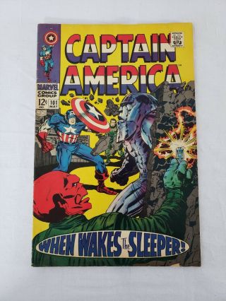 Vintage Marvel Comic Book - Captain America (101) -