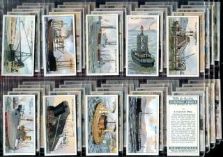 Tobacco Card Set,  Wd & Ho Wills,  Strange Craft,  Unusual Boats Etc,  1931