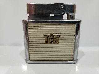 Vintage Colvair Slide - O - Matic Gold Kent Cigarette Lighter,  Never Lit