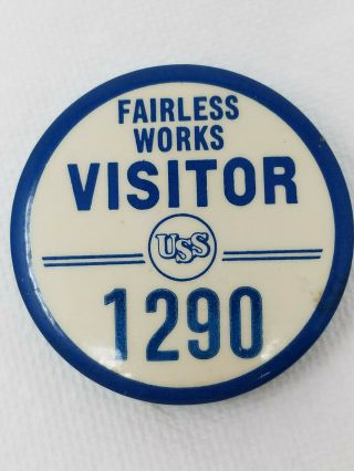Vintage United States Steel Uss Visitor 