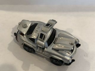 Vintage Micro Machines Deluxe Mercedes Benz 300 Sl Gullwing Silver Car 1988