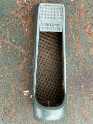 Vintage Craftsman Hand Pocket Surform Plane Drywall Wood Rasp Tool 67723 Dd