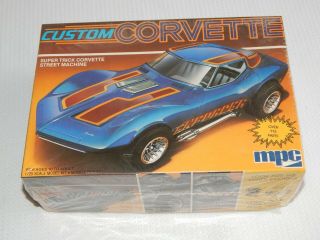 Vintage Mpc Custom Corvette Enforcer Trick Corvette Street Machine 1989