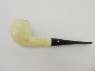 Vintage Kaywoodie White Briar Tobacco Pipe Clover Mark