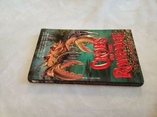 Vintage Crabs on the Rampage by Guy N.  Smith Dell 1st US paperbacks from hell 2
