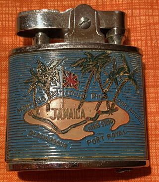 Vintage Hadson Superior Lighter Jamaica Theme