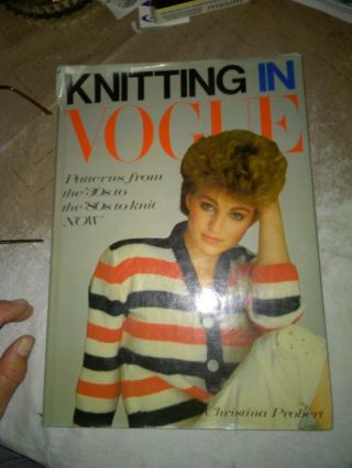 Knitting In Vogue By Christina Probert: Vintage Designs From The 30’s To 80’s