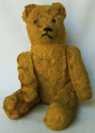 Antique Vintage 6 " Mohair Teddy Bear Toy Articulated Movable Arms Legs