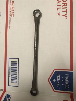 Vintage Blue Point Xd1618 1/2” 9/16” Box End Wrench 12pt Tools