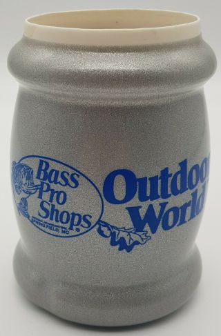 Vintage Bass Pro Shops Outdoor World Tuffoams Foam Can Cooler Coozie Koozie