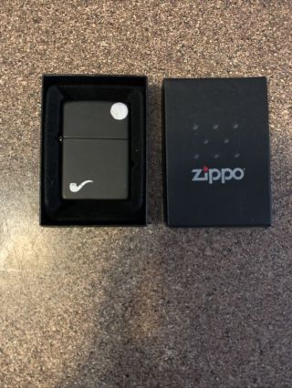 Zippo Black Matte Pipe Lighter With Pipe Lighter Insert,  Strong Spark