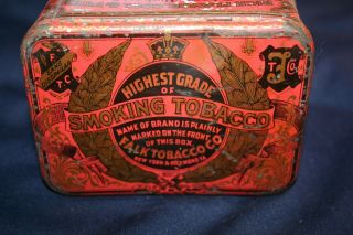 Early Vintage Falk Tobacco Company Smoking Tobacco Tin