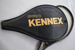 Vintage Pro Kennex Power Ace 93 Tennis Racket Raquet with Cover Grip 3