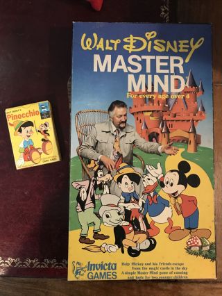 Vintage Walt Disney Master Mind Game 1979 Complete - Made In Canada By Parker