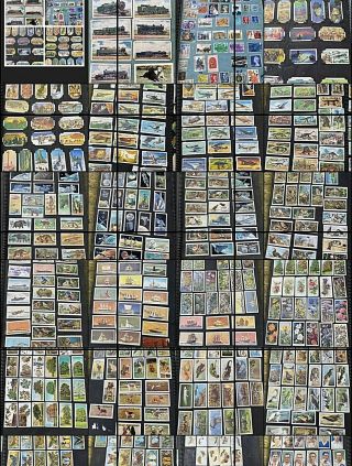 Old Scrap Book - Full Cigarette Trading Card Treasures - Collectable Investment