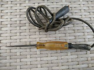 Vintage Snap On Tools 6 - 12 Volt Test Light/circuit Tester Ct4d Made In Usa
