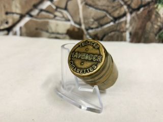Vintage Havelock Tobacco | Brass Wax Match Container | (rare)