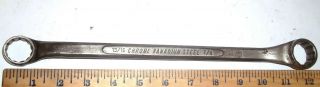 Riverside offset box end wrench,  12 point,  vintage_3886/7 E 2