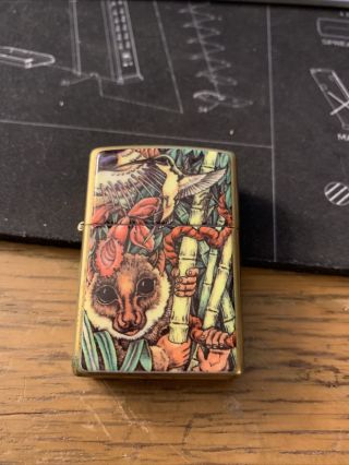 1995 Zippo Lighter Limited Edition Mysteries Of The Forest