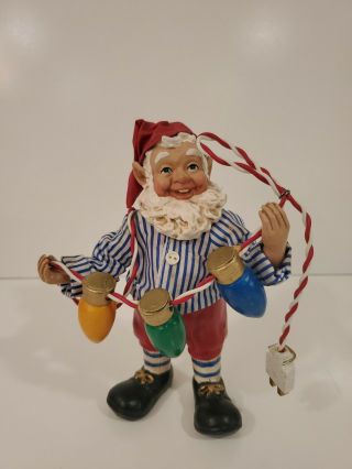 Vintage Santa ' s Helper Elf 3/A Ornament Elf by Kurt S.  Adler 2