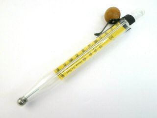Vintage Candy,  Icing & Deep Fat Thermometer Chaney Tru - Temp 267 - H