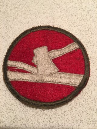 Old Vintage Wwii U.  S.  Army 84th Division Military Insignia Patch (ref.  747b)