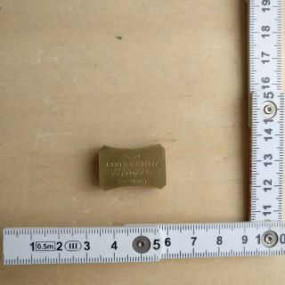 Faber Castell Minfix 50/65 Antique Old Vtg Brass Collectible Rare Lead Sharpener
