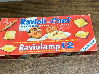 Vintage Ravioli - Chef Ravioli Maker Model 12 Made In Italy