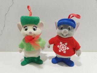 Disney Ornaments Vintage - The Rescuers Down Under - Bianca And Bernard