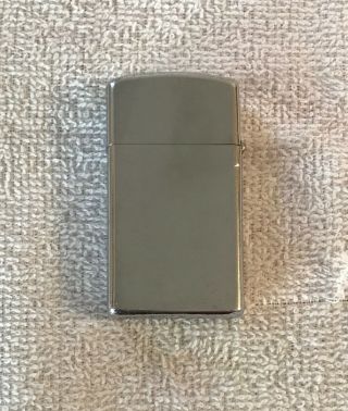 Vintage Thule Tracking Station ZIPPO Lighter Air Force GREENLAND Slim 2
